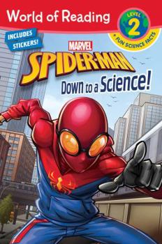 Paperback Spider-Man Down to a Science! [With Stickers] Book