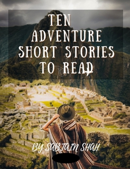 Paperback Ten Adventure Short Stories to read [Large Print] Book