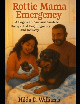 Paperback Rottie Mama Emergency: A Beginner's Survival Guide to Unexpected Dog Pregnancy and Delivery Book