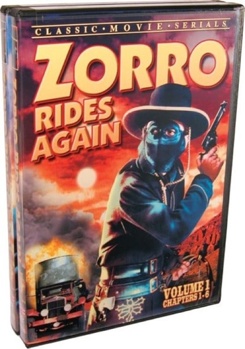 DVD Zorro Rides Again: Volumes 1 & 2 Book