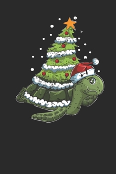 Paperback Trutle Christmas: Blank Lined Notebook / Journal (6 X 9 -120 Pages) - Christmas Gift Idea Book