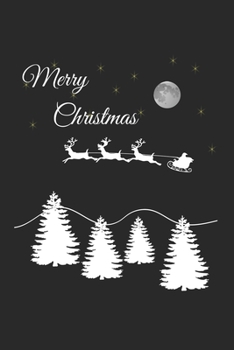 Paperback Merry Christmas: Notebook, Journal - Gift Idea for Christmas - checkered - 6x9 - 120 pages Book