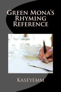 Paperback Green Mona's Rhyming Reference Book