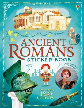 Paperback Ancient Romans Sticker Book