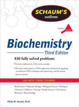 Paperback Schaum's Outline of Biochemistry Book