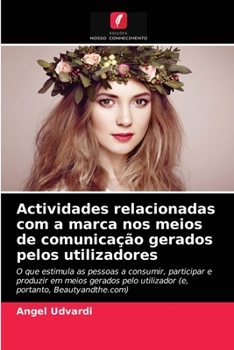 Paperback Actividades relacionadas com a marca nos meios de comunicação gerados pelos utilizadores [Portuguese] Book