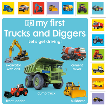 Board book My First Trucks and Diggers: Let's Get Driving! Book
