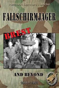 Paperback Fallschirmjager Brest and Beyond Book