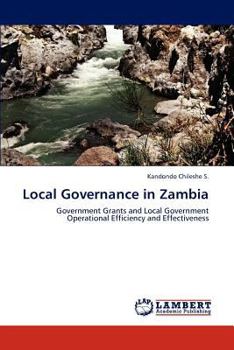 Paperback Local Governance in Zambia Book