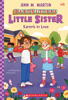 Paperback Karen's in Love (Baby-Sitters Little Sister #15) Book