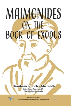 Paperback Maimonides on the Book of Exodus Book