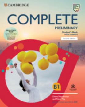 Paperback Complete Preliminary Self Study Pack (Sb W Answers W Online Practice and WB W Answers W Audio Download and Class Audio): For the Revised Exam from 202 Book