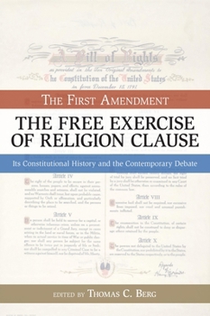 Paperback First Amendment: The Free Exercise of Religion Clause Book