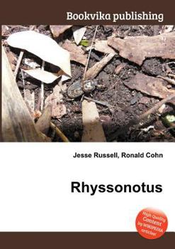 Paperback Rhyssonotus Book