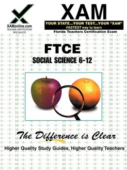 Paperback FTCE Social Science 6-12 (XAM FTCE) Book