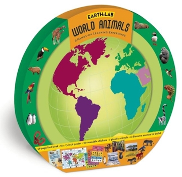 Hardcover Earth Lab: World Animals Book