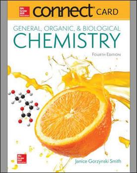 Misc. Supplies Connect One Semester Access Card for General, Organic, & Biological Chemistry Book