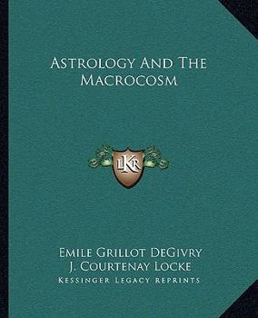 Paperback Astrology and the Macrocosm Book