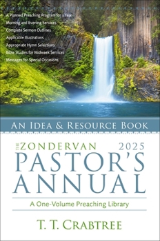 Paperback The Zondervan 2025 Pastor's Annual: An Idea and Resource Book