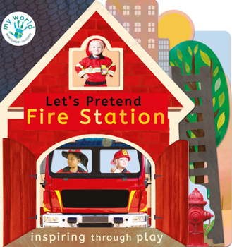 Board book Let's Pretend Fire Station Book