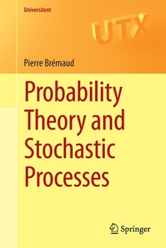 Paperback Probability Theory and Stochastic Processes Book