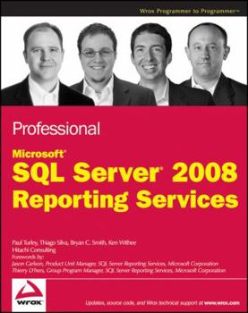 Paperback Professional Microsoft SQL Server 2008 Reporting Services Book