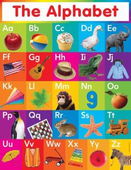 Scholastic Teacher's Friend Alphabet Chart, Multiple Colors (TF2506)