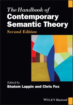 Paperback The Handbook of Contemporary Semantic Theory Book