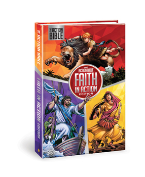 Hardcover Action Bible Faith in Action Book