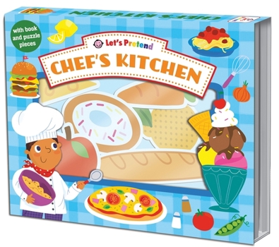 Hardcover Let's Pretend Chef's Kitchen Book