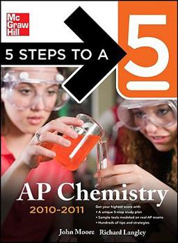 Paperback 5 Steps to a 5 AP Chemistry Book