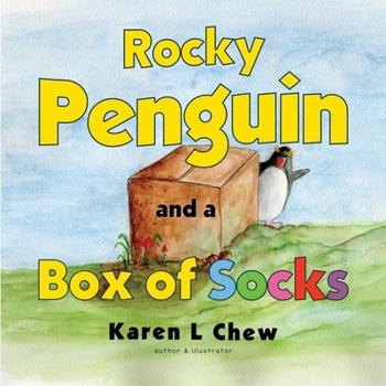 Paperback Rocky Penguin and a Box of Socks Book