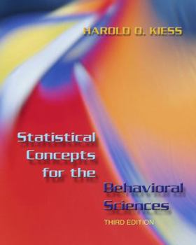 Hardcover Statistical Concepts for the Behavioral Sciences (3rd Edition) Book