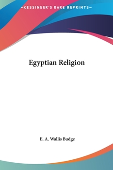 Hardcover Egyptian Religion Book