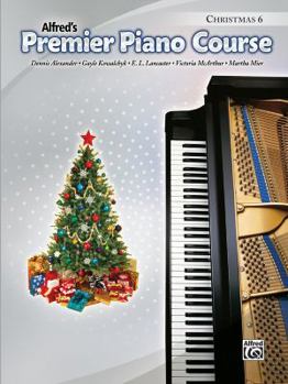 Paperback Premier Piano Course, Christmas 6 Book