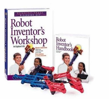 Hardcover Robot Inventor's Workshop [With Motor, Controller, Pulley, Lunar Creeper, & Parts] Book