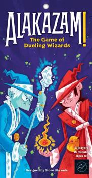 Board Game Alakazam! the Game of Dueling Wizards - Fast-Paced and Magical Card Game for Two Players - Great for Ages 6+ - Includes Two Fully Contained Game Cards Book