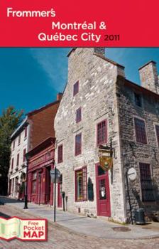 Paperback Frommer's Montreal and Quebec City [With Pocket Map] Book