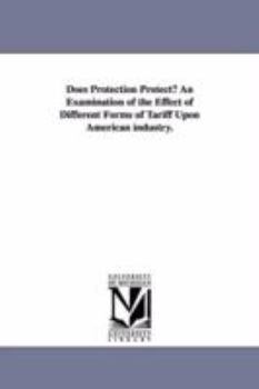 Does Protection Protect? an Examination of the Effect of Different Forms of Tariff Upon American Ind