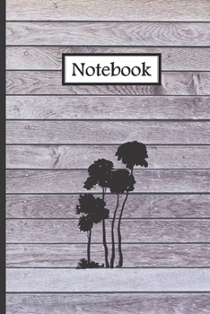 Paperback Notebook: Wood Book