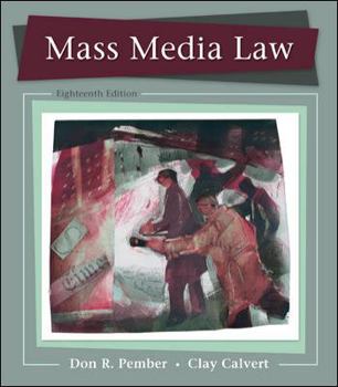 Paperback Mass Media Law Book