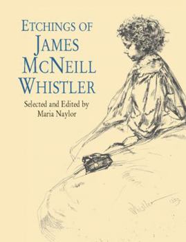 Paperback Etchings of James McNeill Whistler Book