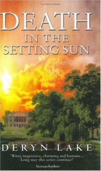 Hardcover Death in the Setting Sun Book