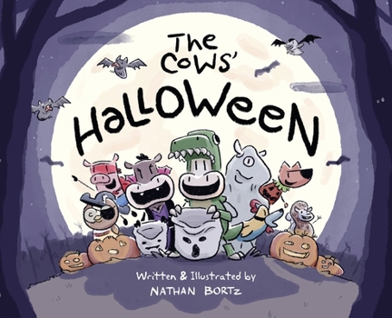 Hardcover The Cows' Halloween Book