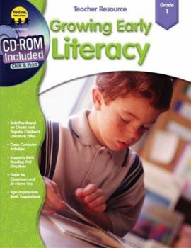 Paperback Growing Early Literacy, Grade 1 Book