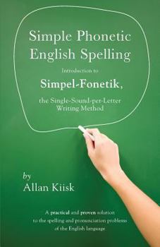 Paperback Simple Phonetic English Spelling Book