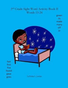 Paperback 2nd Grade Sight Word Activity Book II: Words 13-24 Book