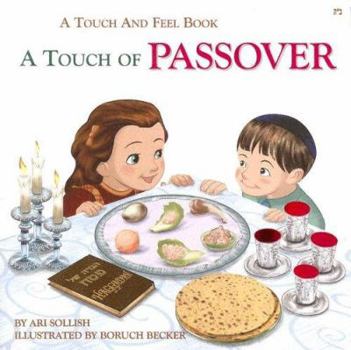 Board book Touch of Passover - A Touch and Feel Board-Book Book