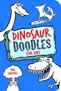 Paperback Dinosaur Doodles for Kids Book