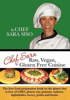 Paperback Chef Sara Raw Vegan Gluten Free Cuisine Book